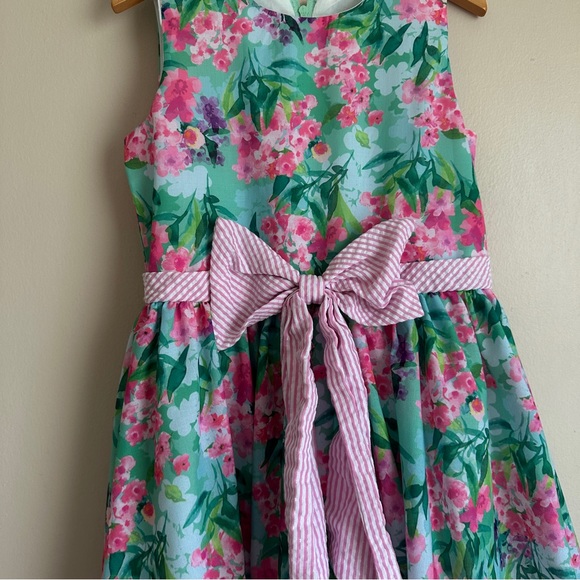 Rare Editions Floral Dress Size Girl 6X - Picture 2 of 6